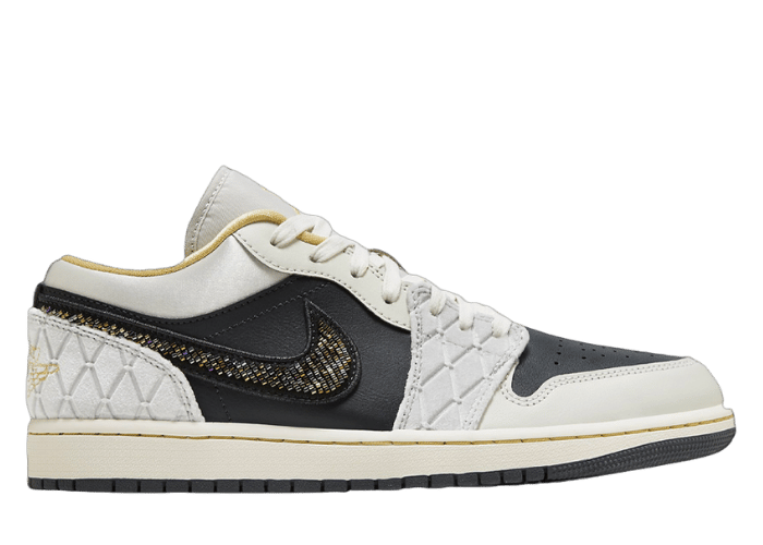 Jordan 1 Low SE Beaded Swoosh