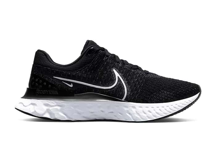 Nike React Infinity Run Flyknit 3 Black White