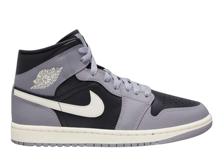 Air Jordan 1 Mid Cement Grey Anthracite (W)