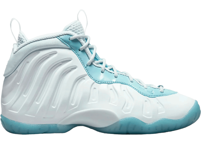 Nike Little Posite One White Aura Worn Blue (GS)