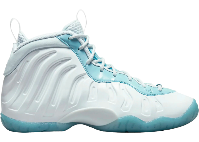 Nike Little Posite One White Aura Worn Blue (GS)