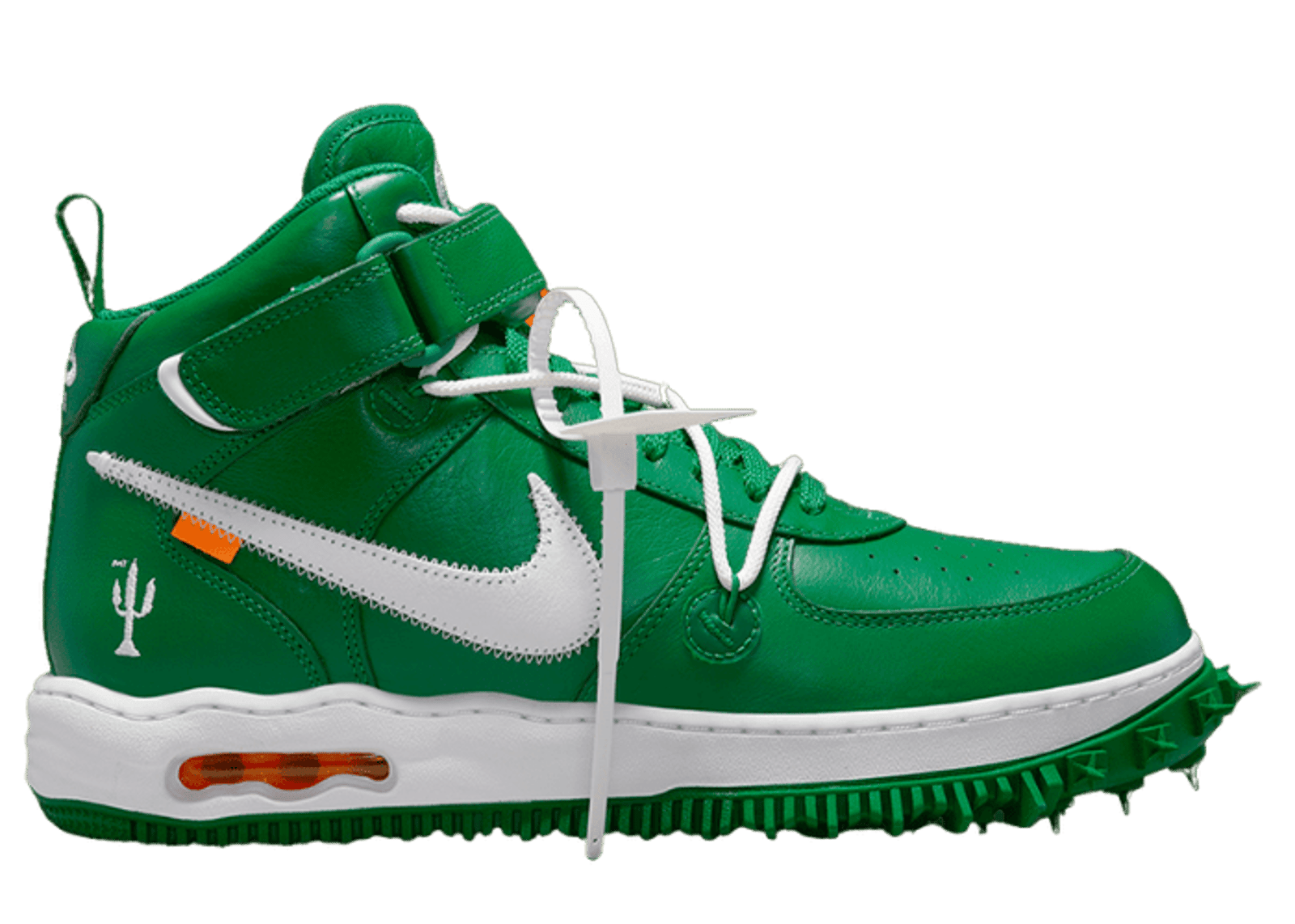 Nike off white verde fluor best sale