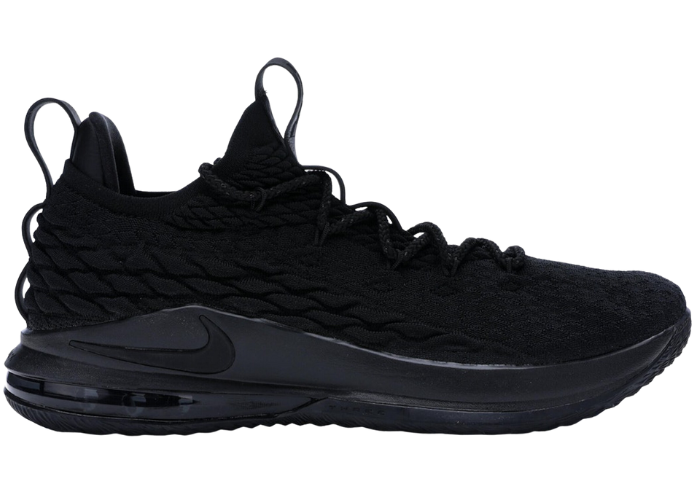 Nike LeBron 15 Low Blackout