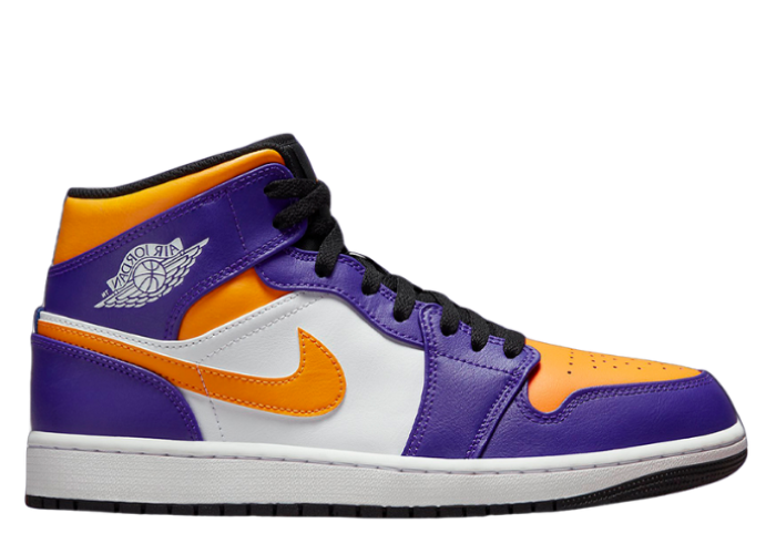 Jordan 1 Mid Lakers