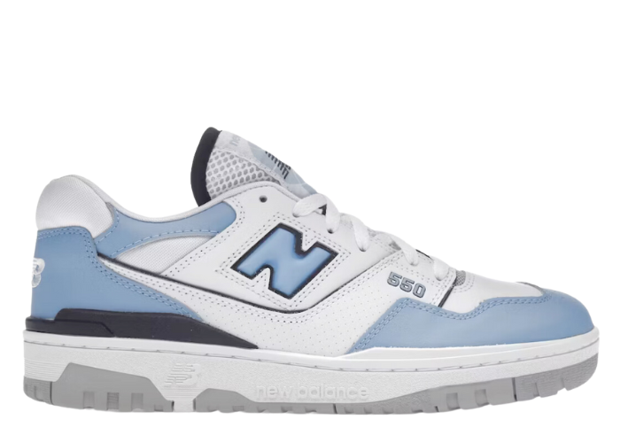 New Balance 550 White Carolina Blue