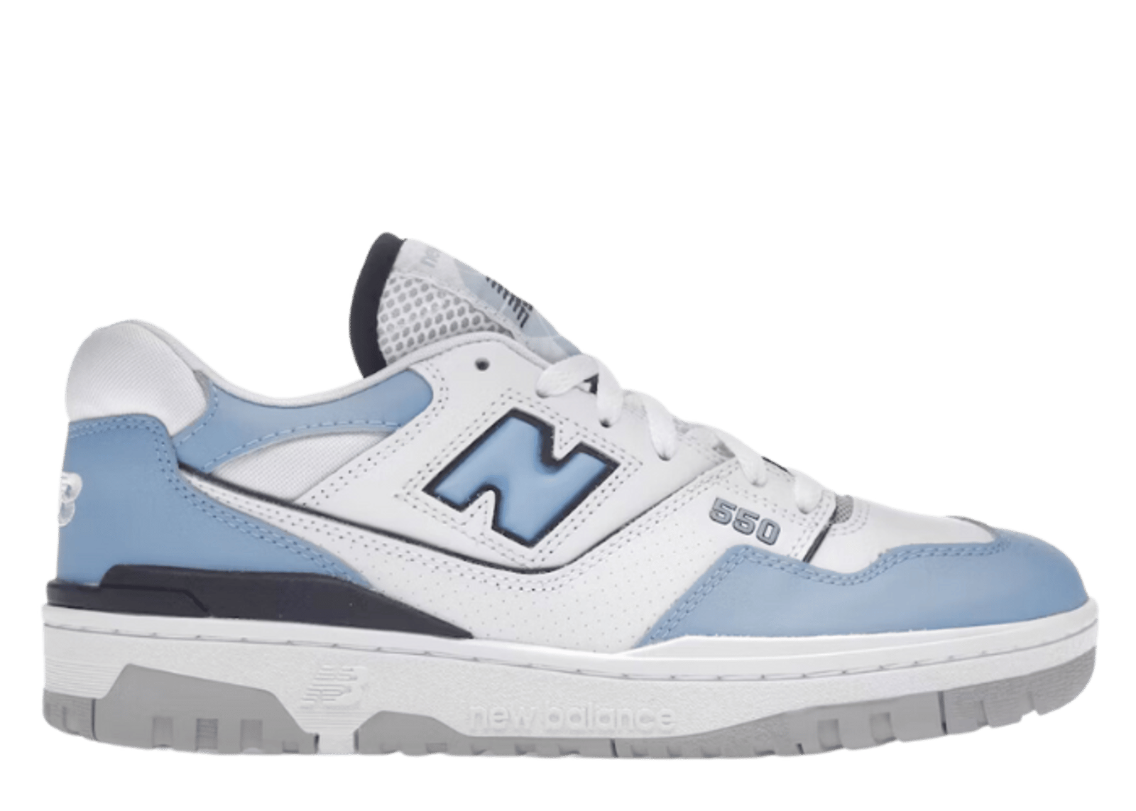 New Balance 550 White Carolina Blue