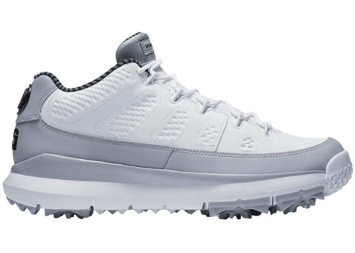 Jordan 9 Retro Golf Cleat Wolf Grey - 833798-103 Raffles