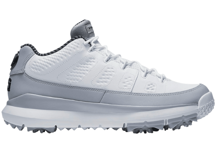 Jordan 9 Retro Golf Cleat Wolf Grey