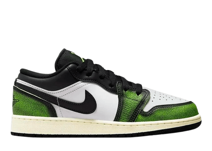 Jordan 1 Low Wear Away Green (GS)