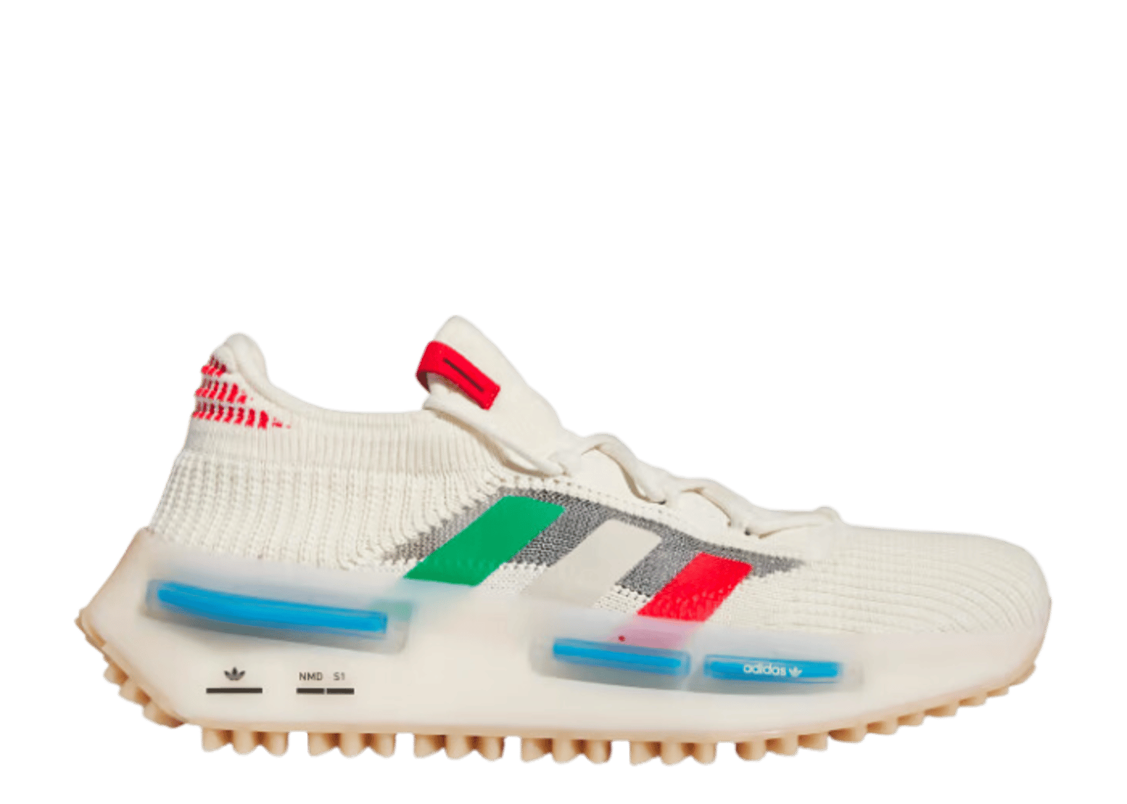 adidas NMD S1 White Red Green