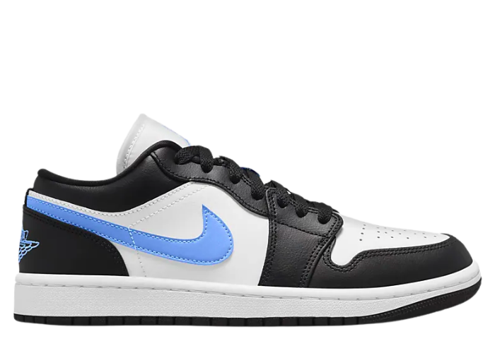 Jordan 1 Low Black University Blue (W)