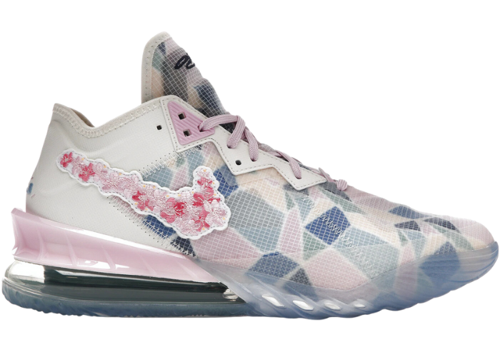 Nike LeBron 18 Low atmos Cherry Blossom - CV7562-101