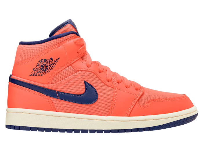 Jordan 1 Mid Turf Orange Blue Void (W)