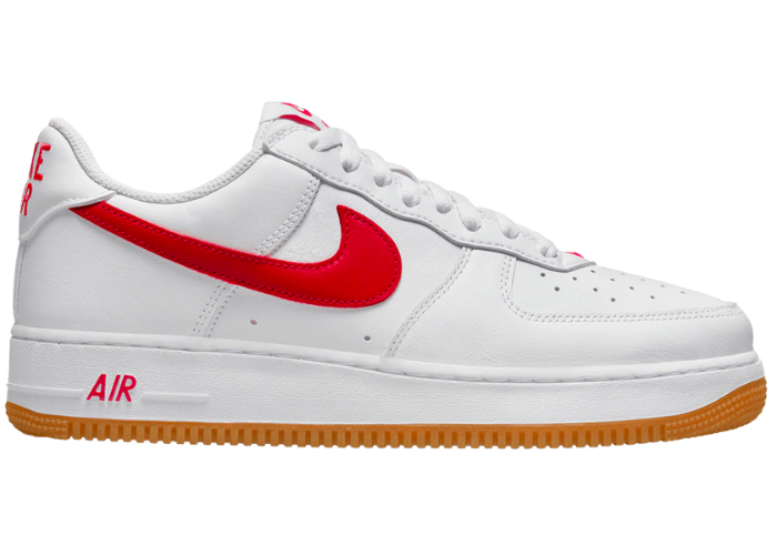 Nike Air Force 1 '07 Low Color of the Month University Red Gum