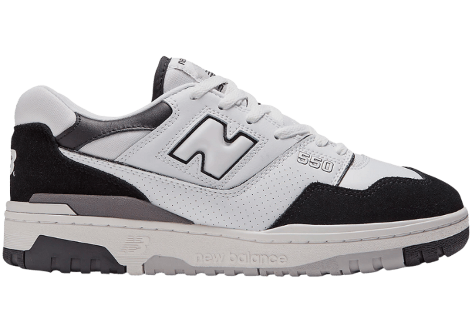 New Balance 550 White Black Rain Cloud