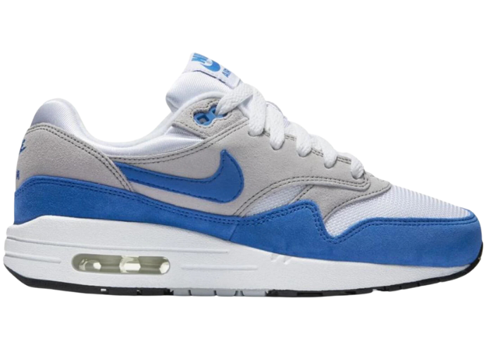 Nike Air Max 1 White Sport Royal