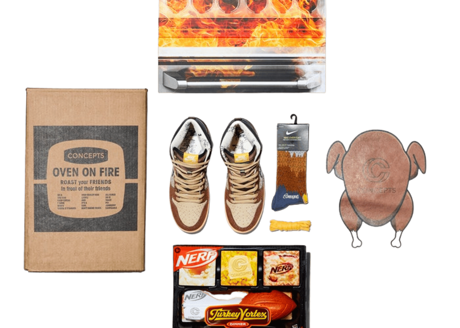Nike SB Dunk High Concepts Turdunken (Special Box)