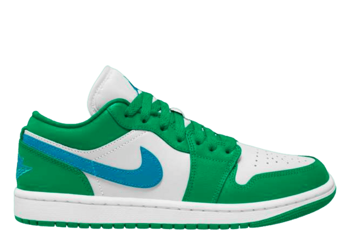 Jordan 1 Low Lucky Green Aquatone (W)