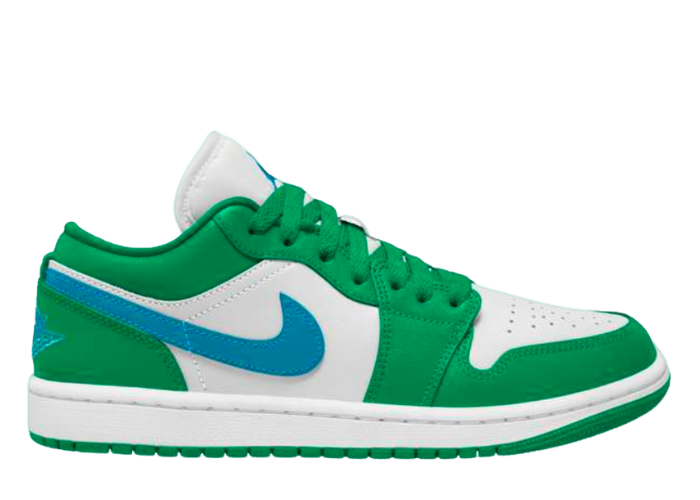 Jordan 1 Low Lucky Green Aquatone (W)