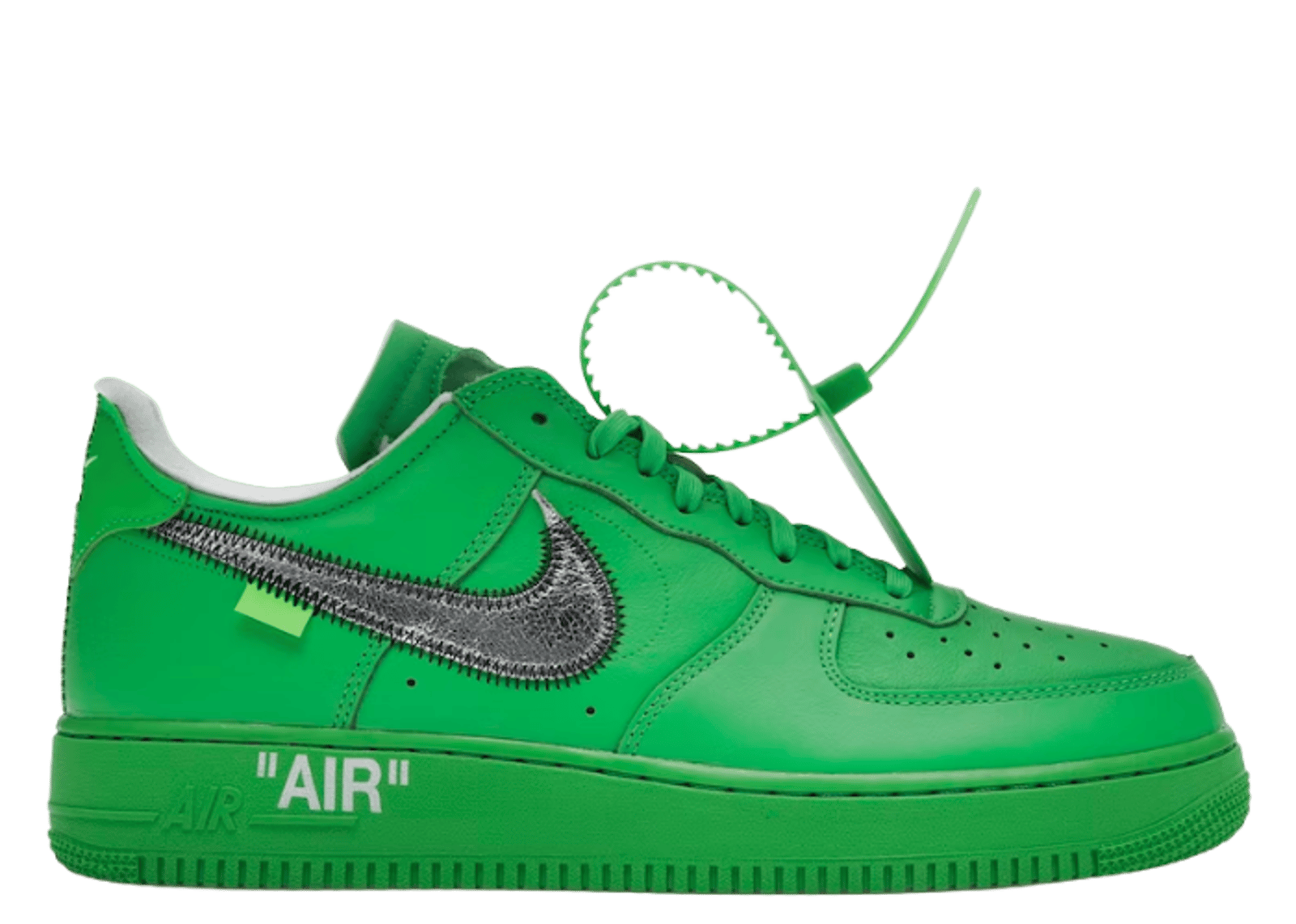 Off white air force 1 lime green online