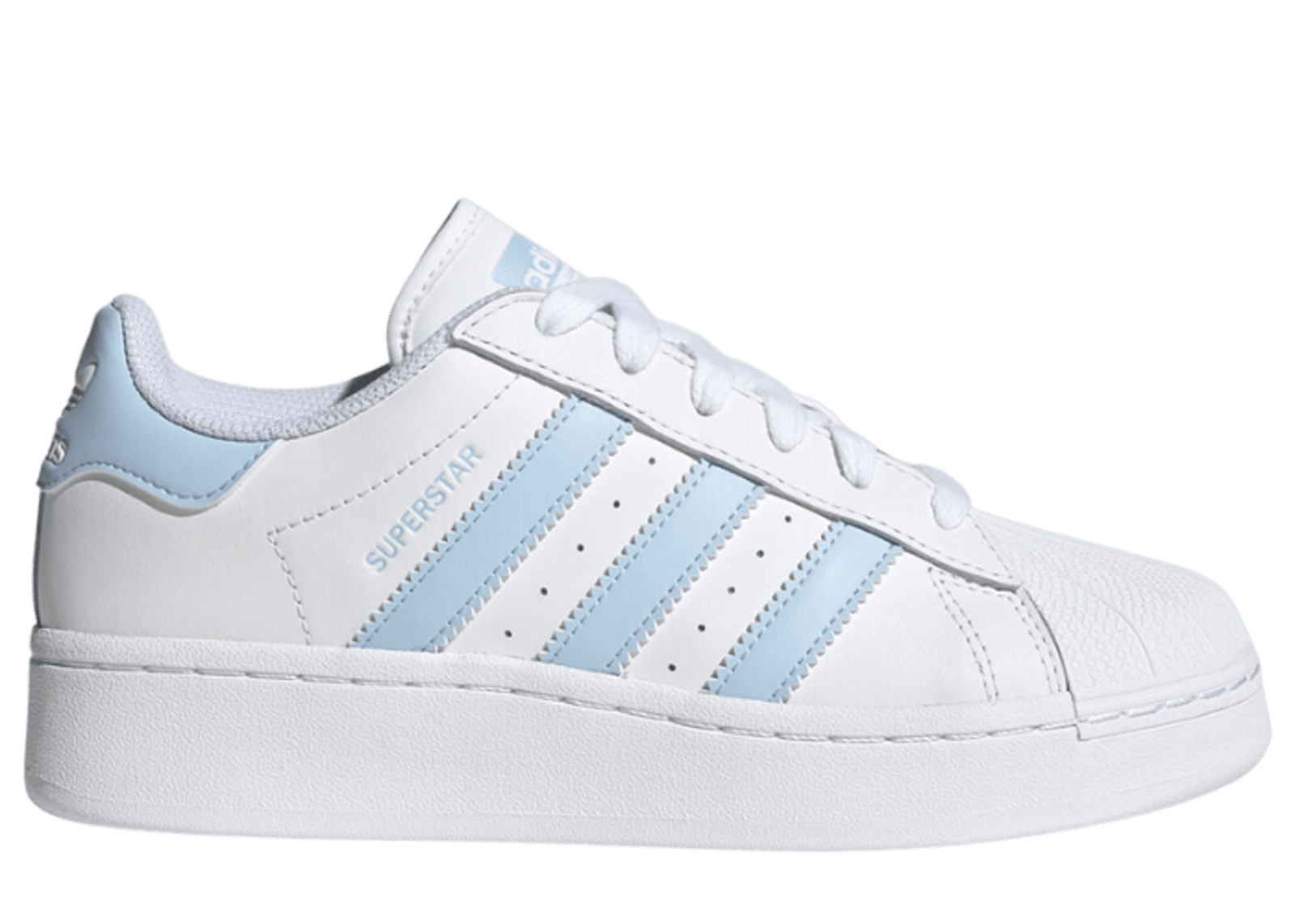 Adidas superstar sky blue on sale