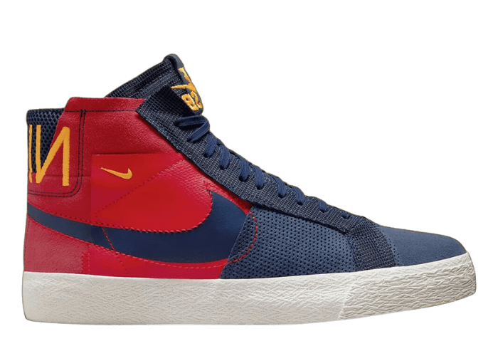 Nike SB Zoom Blazer Mid Premium University Red Midnight Navy