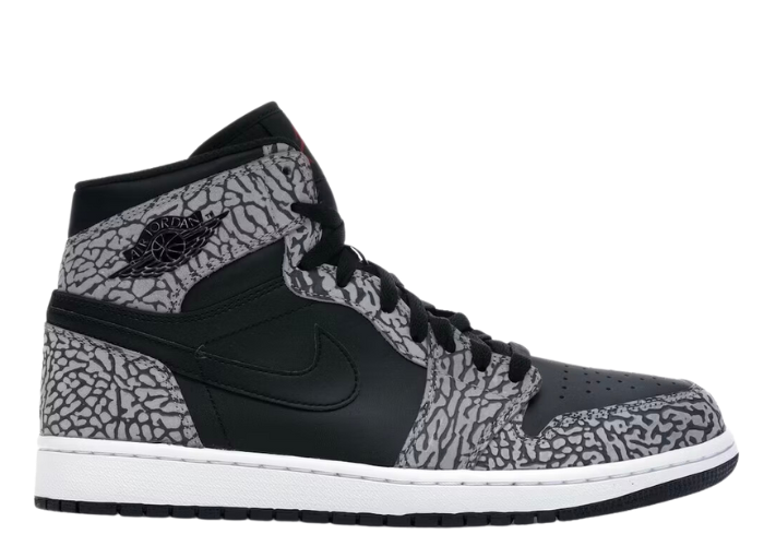 Air Jordan 1 Retro Un-Supreme Black Elephant