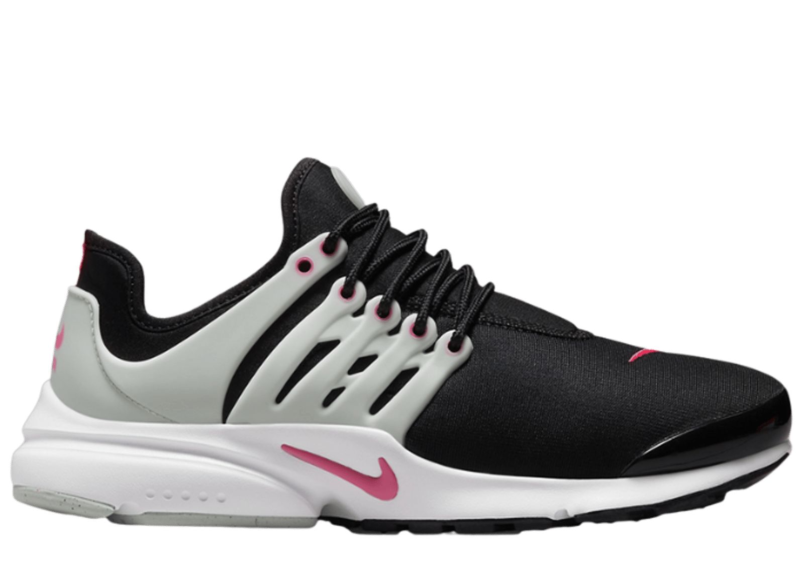 Nike Air Presto Black Hyper Pink Light Silver (W)