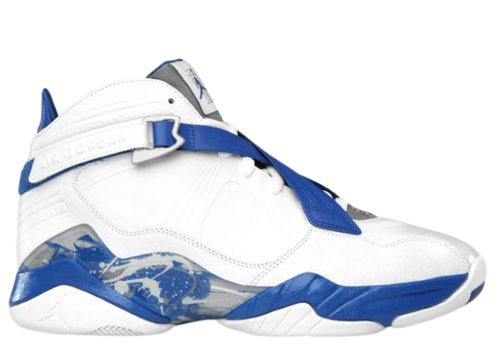 Jordan 8.0 White Silver