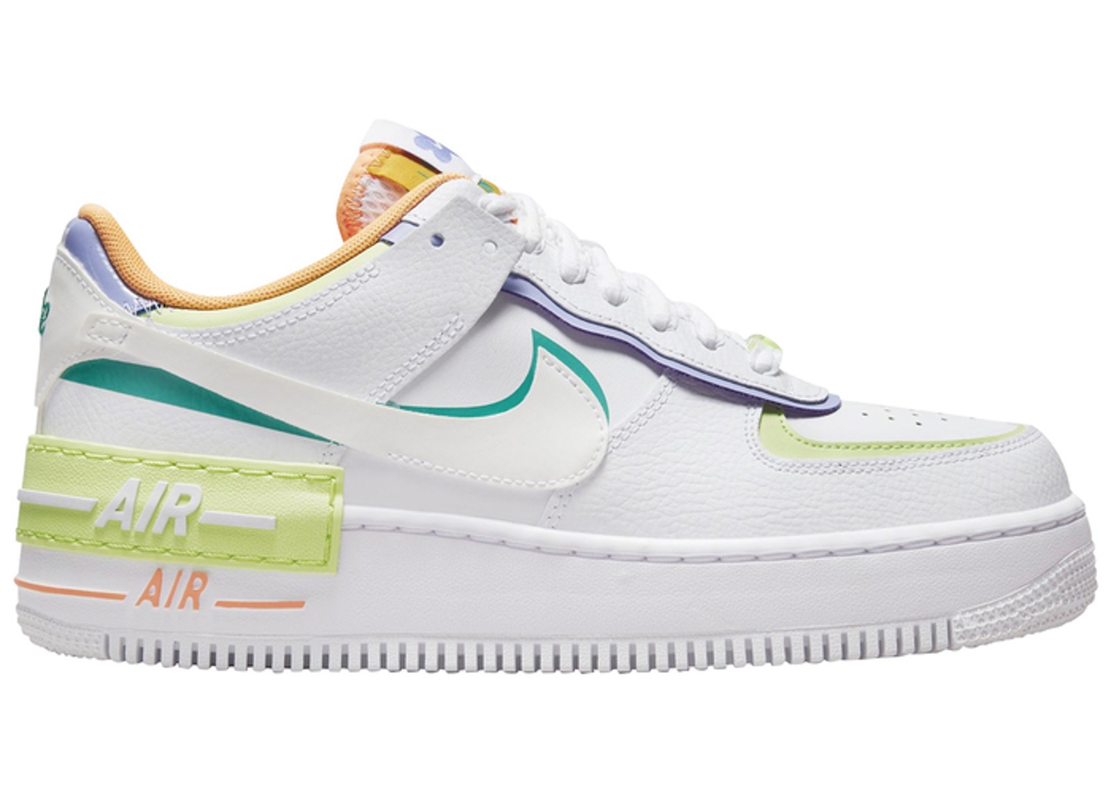 Nike Air Force 1 Low Shadow White Peach Cream Lime (W)
