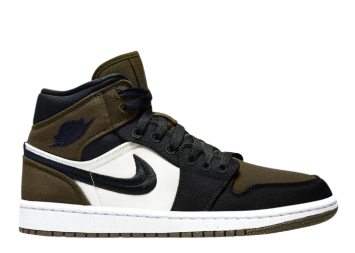 Air Jordan 1 Mid Olive Toe (W)