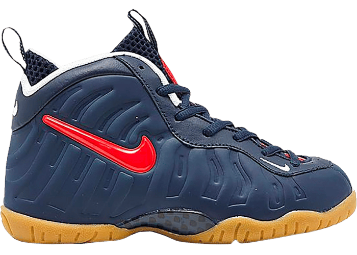 Nike Air Foamposite Pro Blue Void University Red (PS)