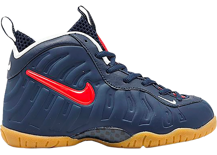Nike Air Foamposite Pro Blue Void University Red (PS)