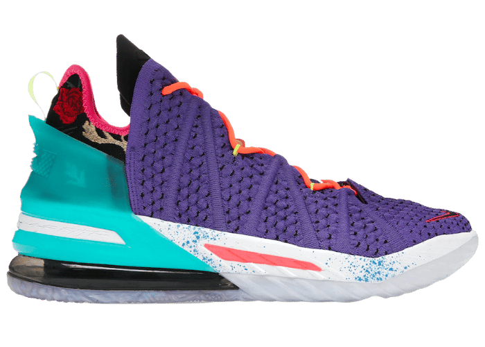 LeBron 18 Best 10–18 Psychic Purple