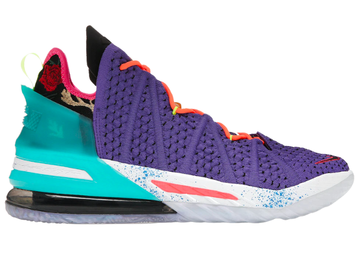 LeBron 18 Best 10–18 Psychic Purple