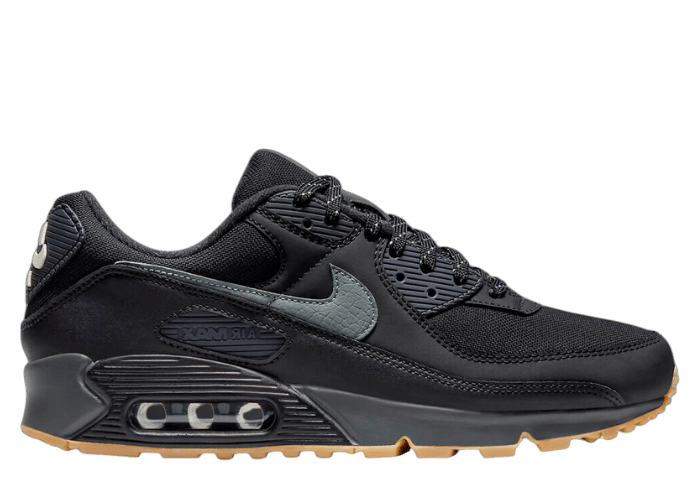 Nike Air Max 90 Black Smoke Grey Gum