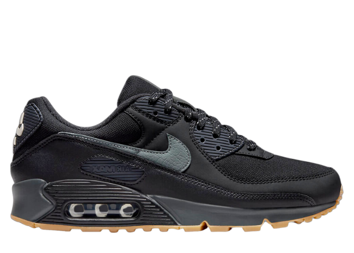 Nike Air Max 90 Black Smoke Grey Gum