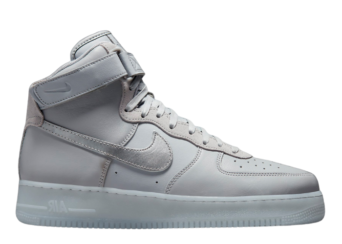 Nike Air Force 1 High Premium Wolf Grey Metallic Silver