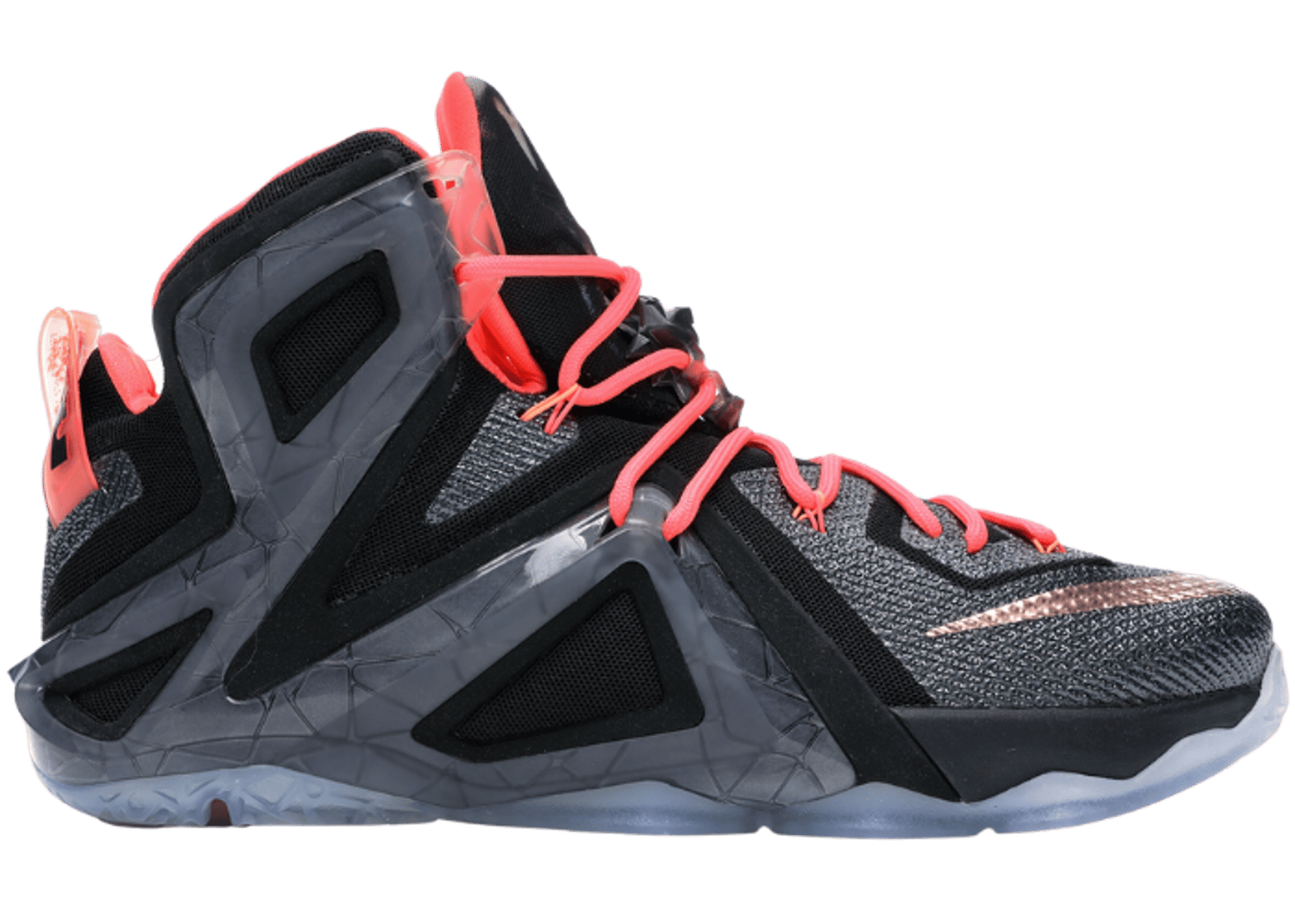 Bopy Chaussure Rose Doré Nike LeBron 12 Elite Rose Gold 724559