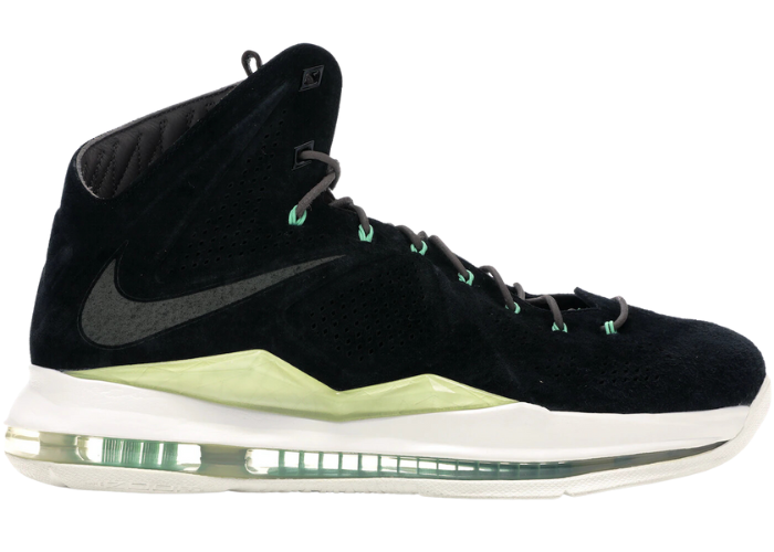 Nike LeBron X EXT Black Suede