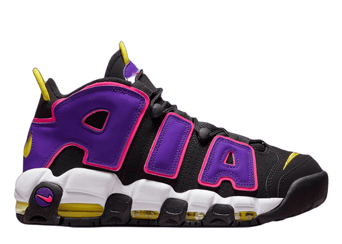 Nike Air More Uptempo Black Multi Neon - DZ5187-001