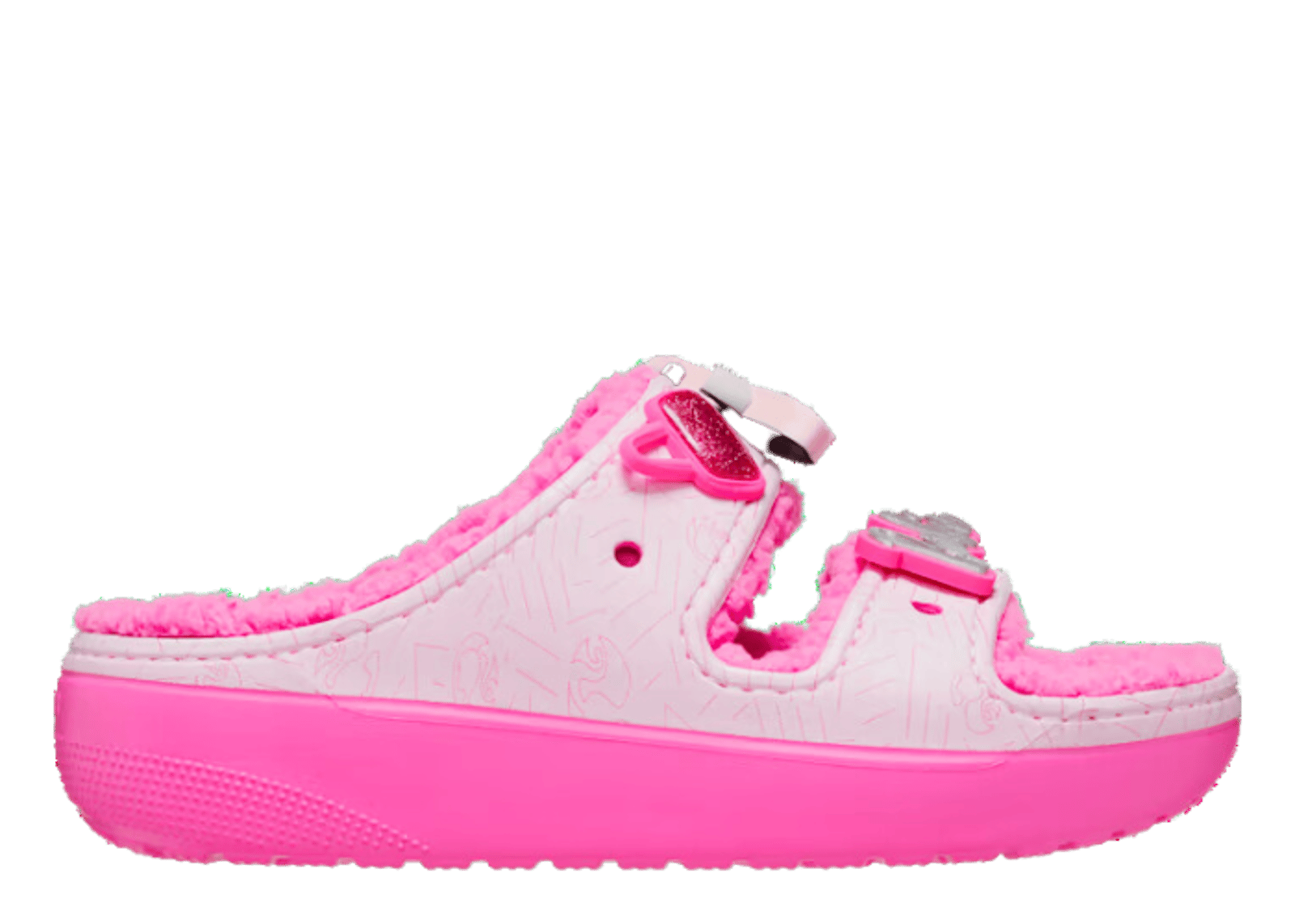 Crocs Classic Cozzzy Sandal Barbie Electric Pink