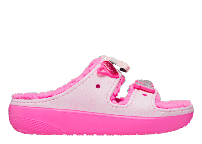 Crocs Classic Cozzzy Sandal Barbie Electric Pink