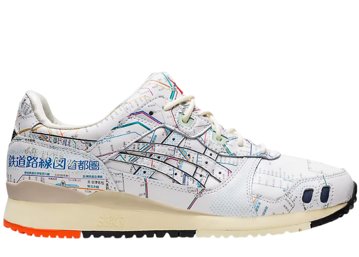 三島 ASICS Gel-Lyte III atmos Tokyo Subway - 1201A528-100