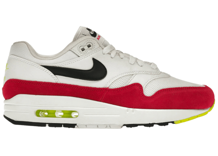 Nike Air Max 1 White Black Volt Rush Pink
