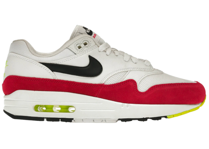 Nike Air Max 1 White Black Volt Rush Pink