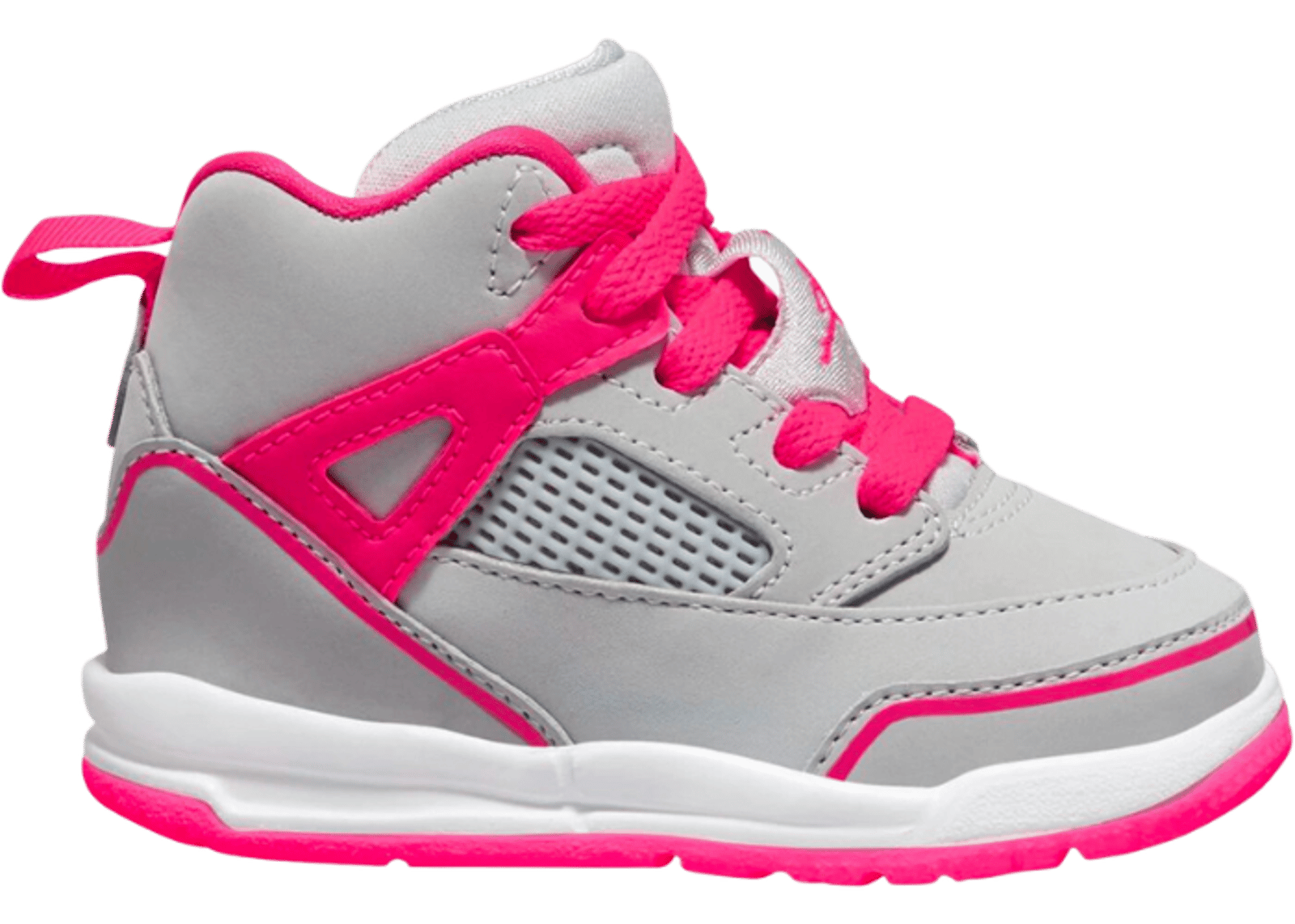 Air Jordan Spizike Wolf Grey Racer Pink (TD)