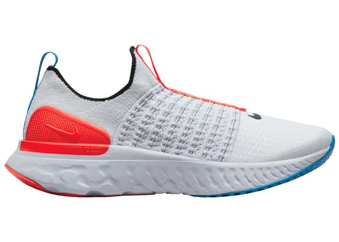 Nike React Phantom Run Flyknit 2 Football Grey Bright Crimson (W)
