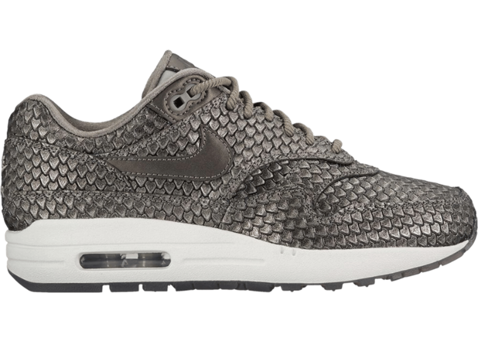 Nike Air Max 1 Reptile Metallic Pewter (W)