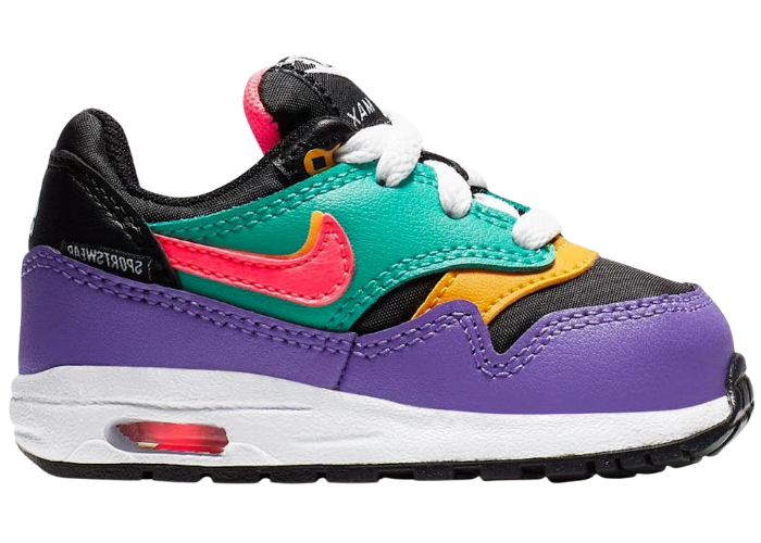 Nike Air Max 1 Game Change Black Kinetic Green (TD) - CJ6959-001
